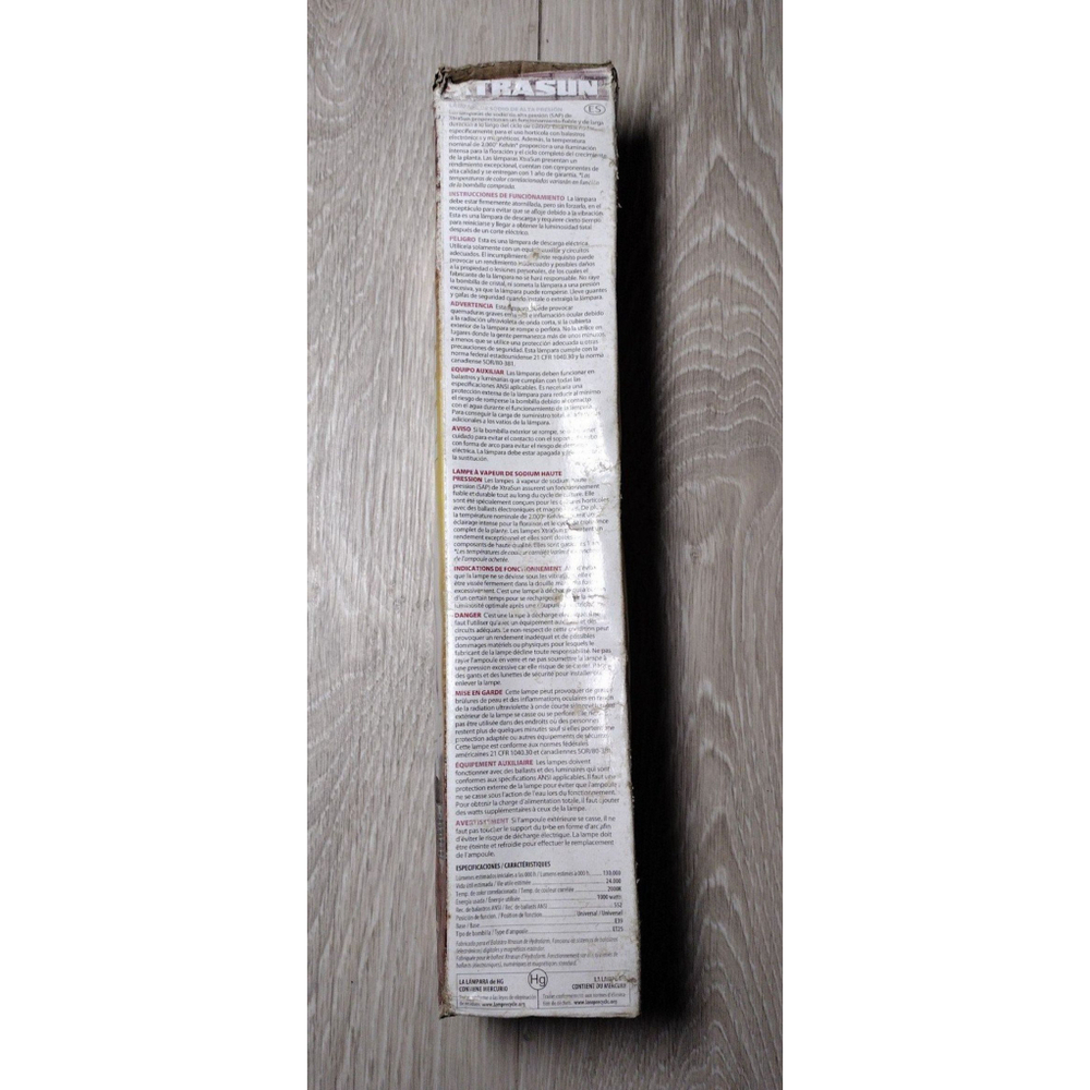 XTRASUN 1000W High Pressure Sodium Lamp(HPS) - Picture 3 of 6